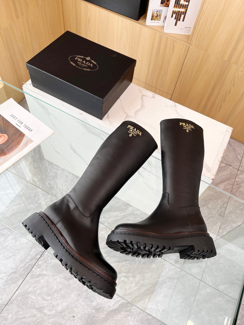 P classic catwalk style boots 0724111303