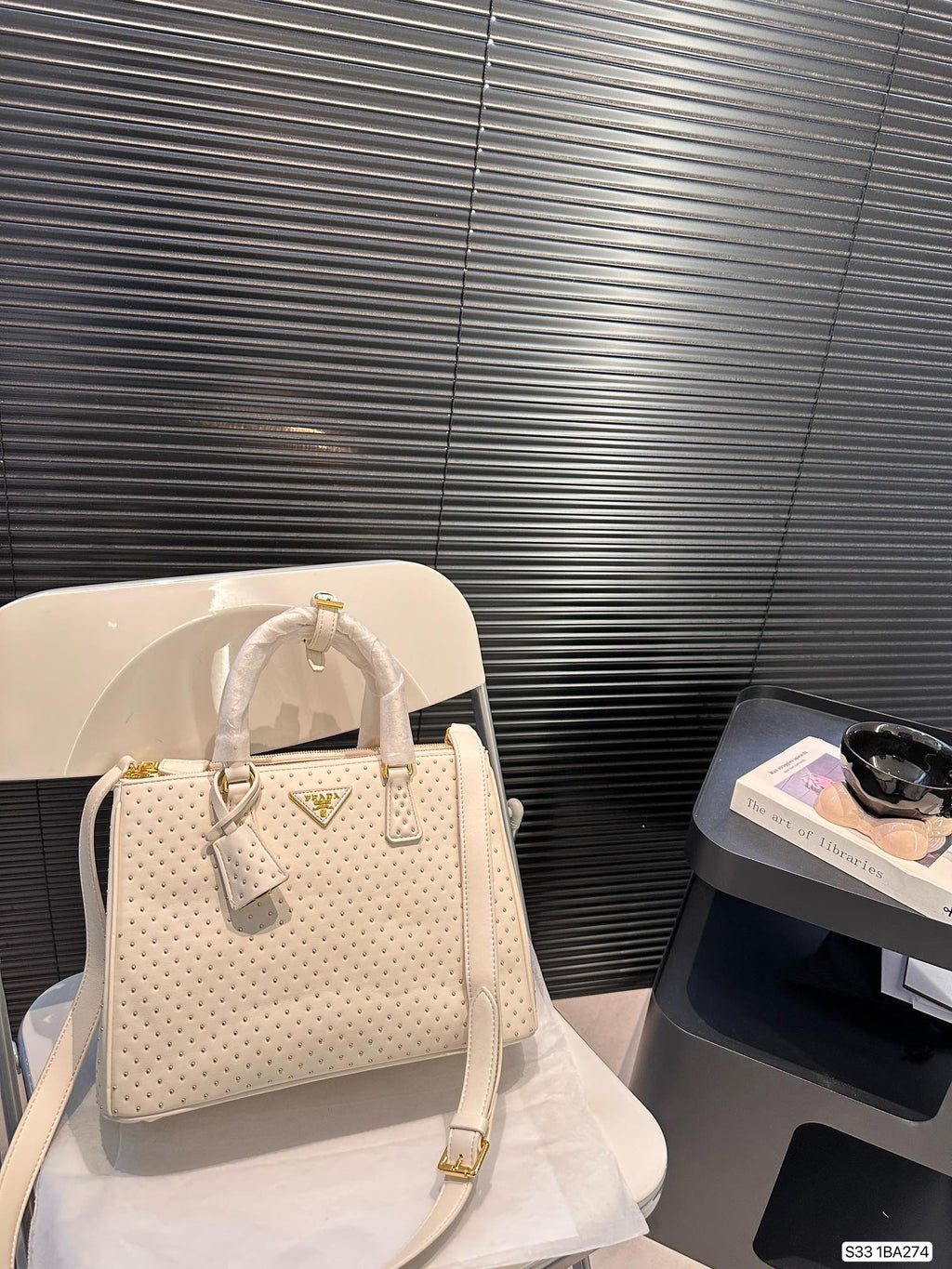 P stylish rivet killer tote bag 0724101412