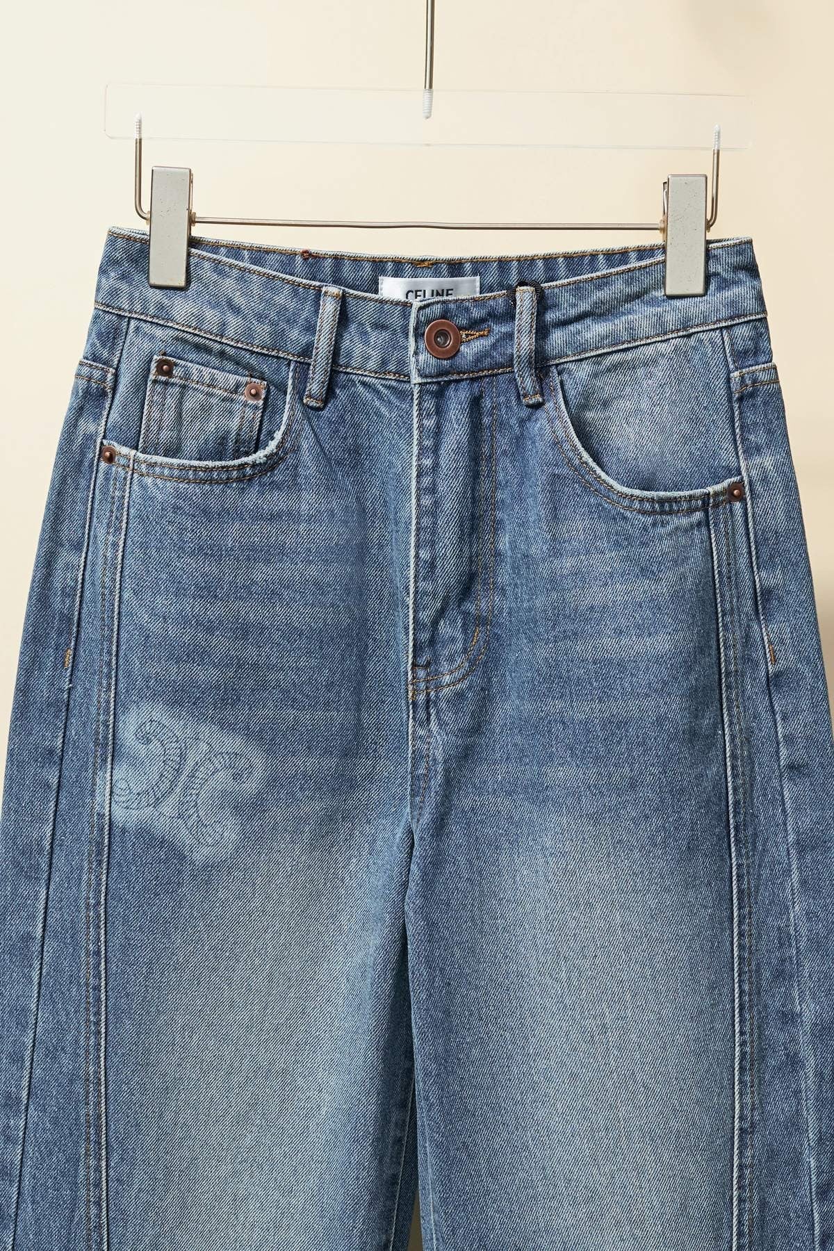 New fashion and versatile women's casual jeans 1025021314