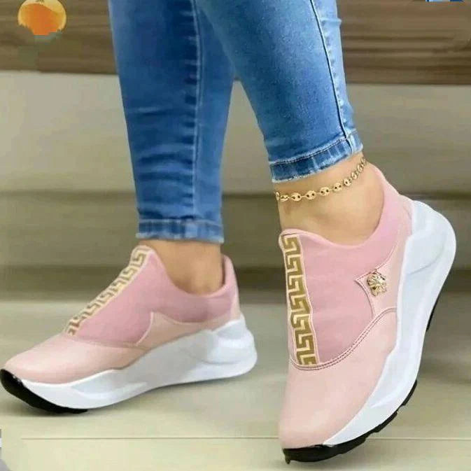New Round Head Sneaker Women's Casual Shoes 1024061708