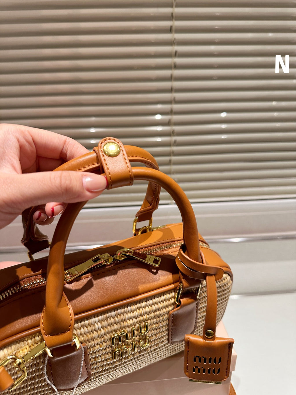 MM Straw Camera Bag 9002408009