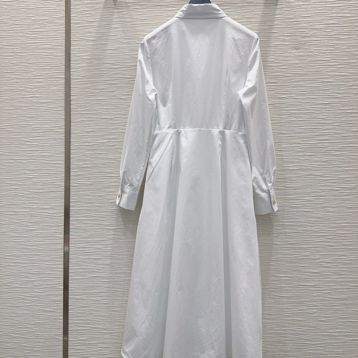 Spring new arrival lapel collar belted shirt dress 1426020208