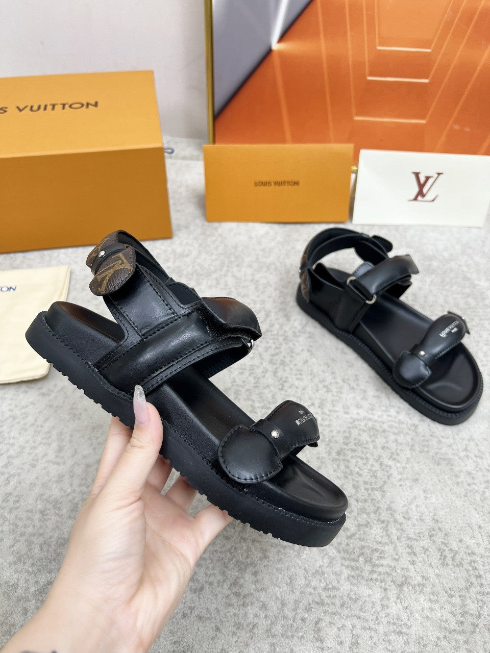 L25ss new printed sandals 0725072105