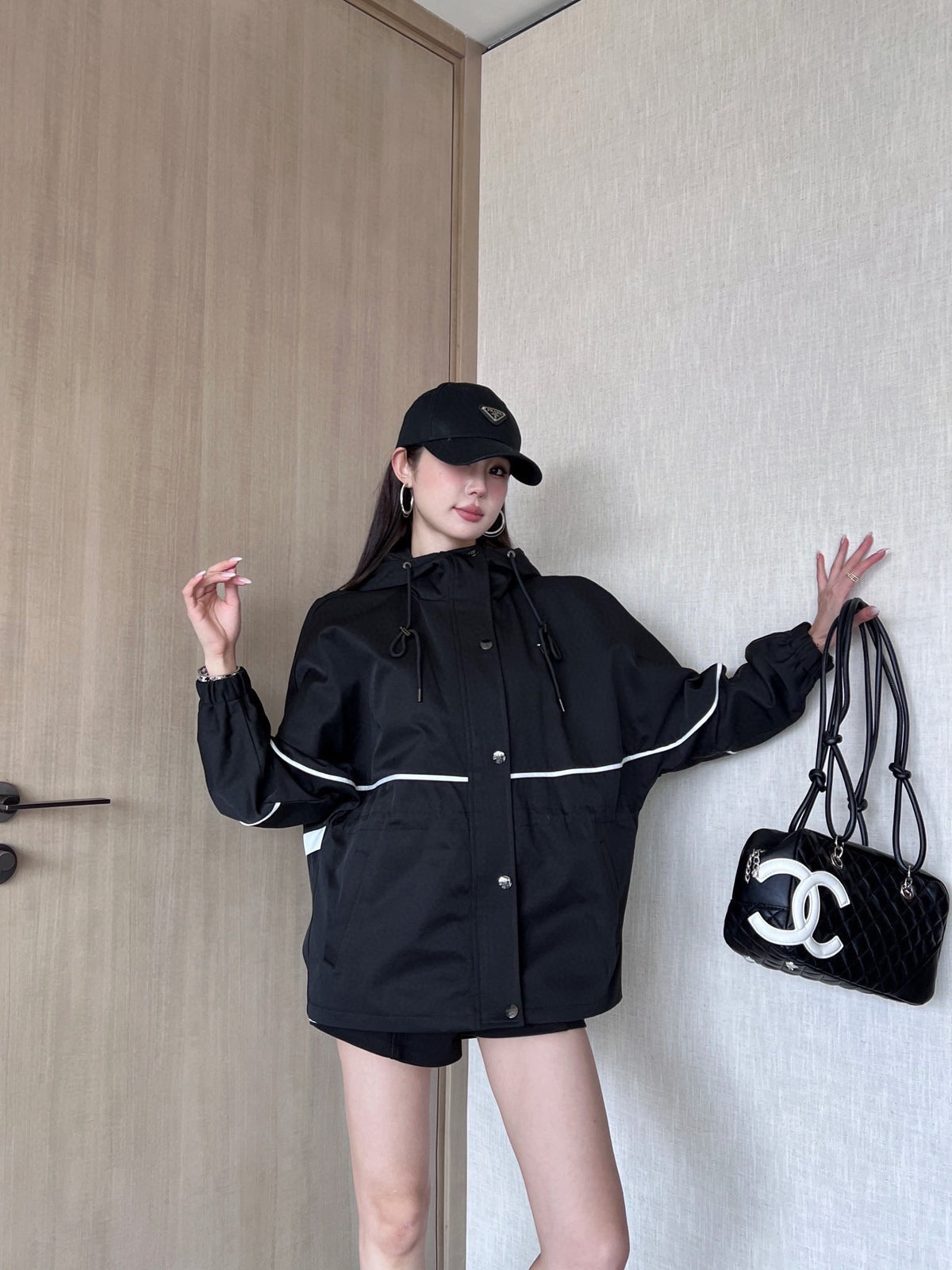 24ss new style jacket color matching design jacket 0724112010