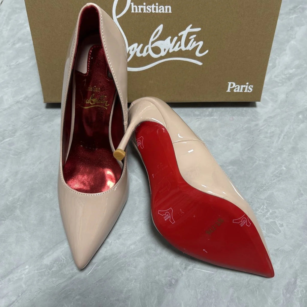 New Low-Heel Patent Leather Pumps 1026050901