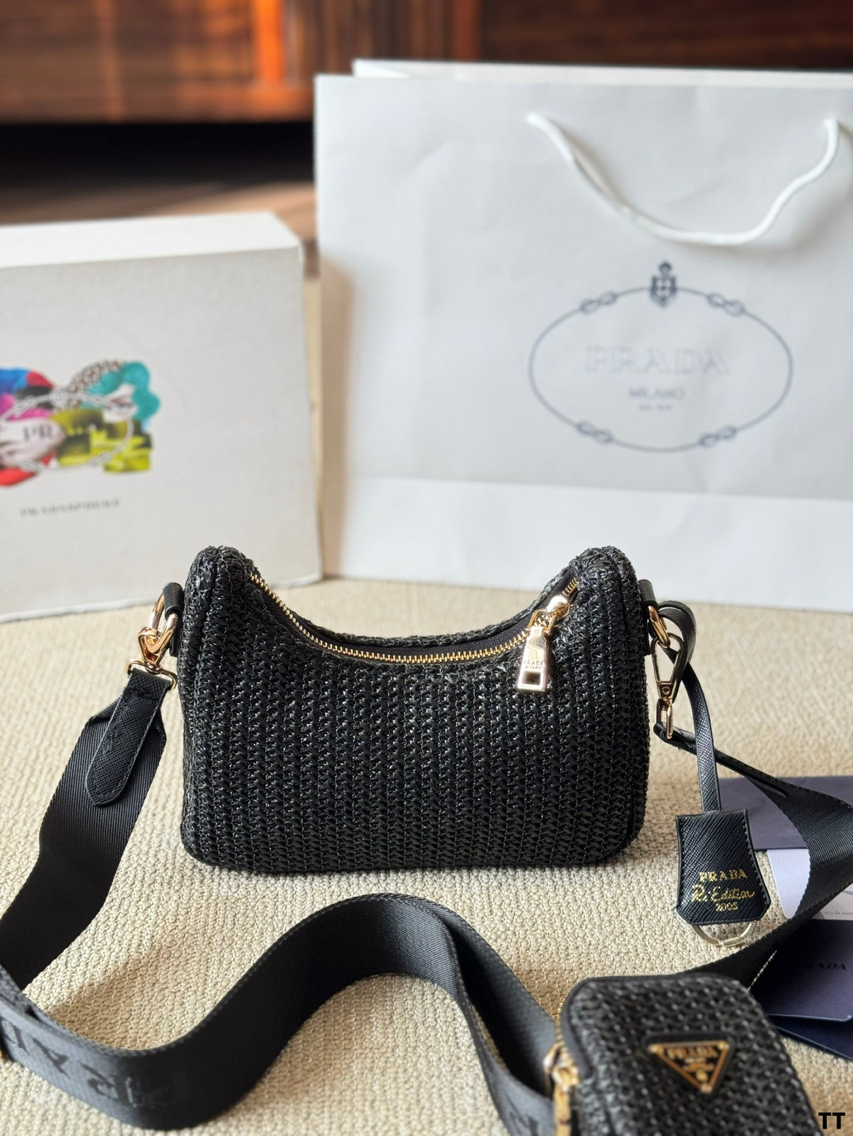 P Fashion Sunshine Straw Bag 0725022810