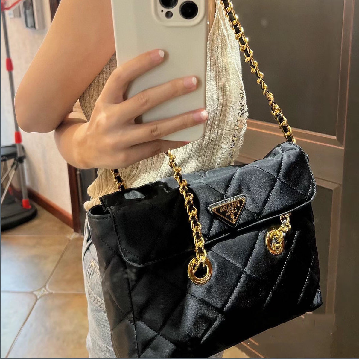 PRA Hobo chain bag XC24100302