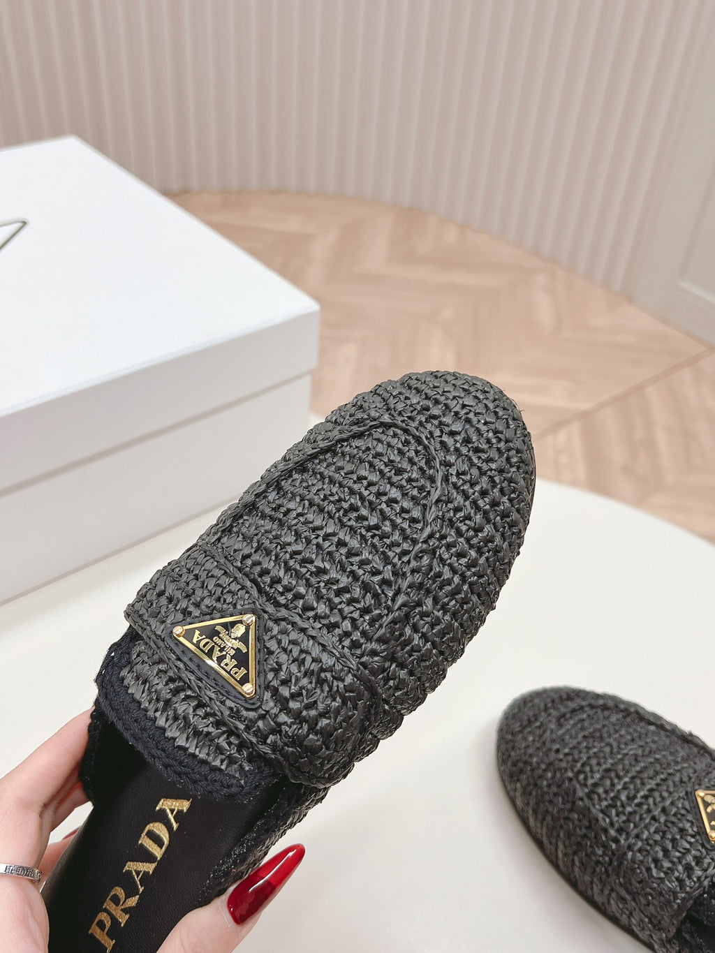 P braided slippers 0724051106