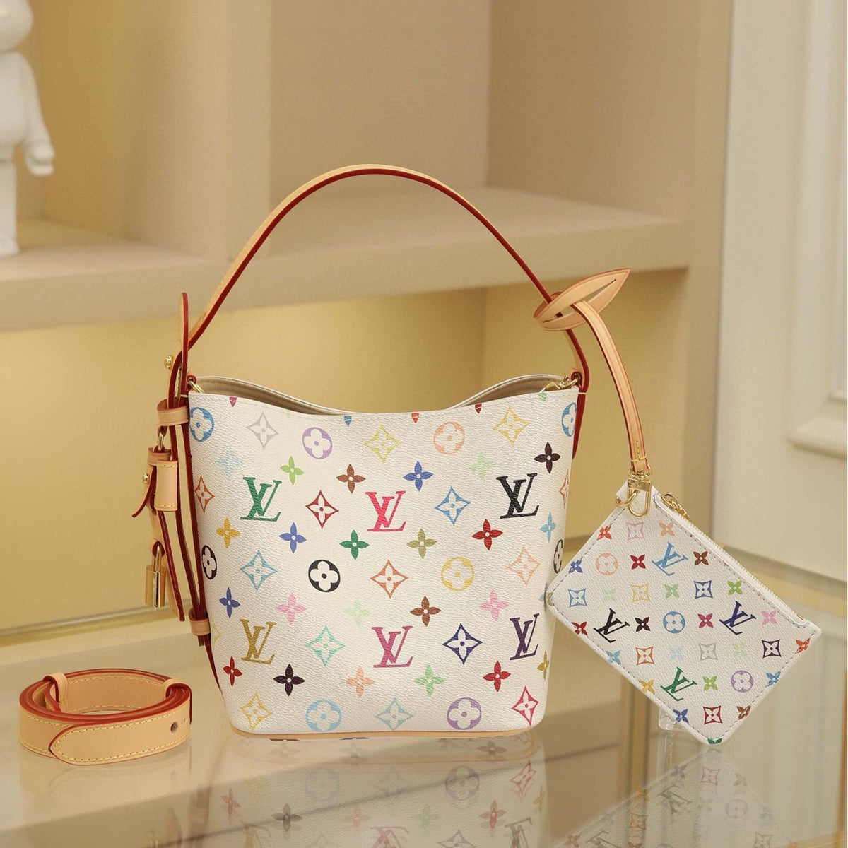 L fashion 3 color classic bucket bag 0725031906
