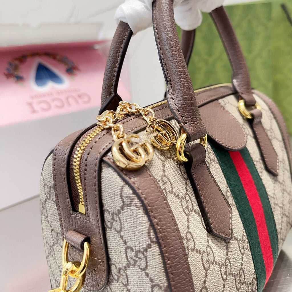 Leather Version Boston Bucket Bag XC16060402