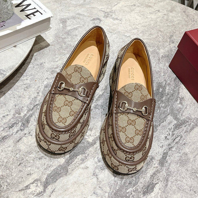 New thick-soled waterproof platform loafers 1024100803