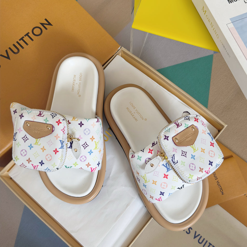L Velcro Wallet Flat Sandals 0725021904