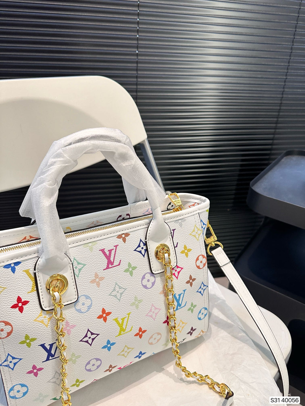 V new fashion printed single crossbody handbag 0724082909