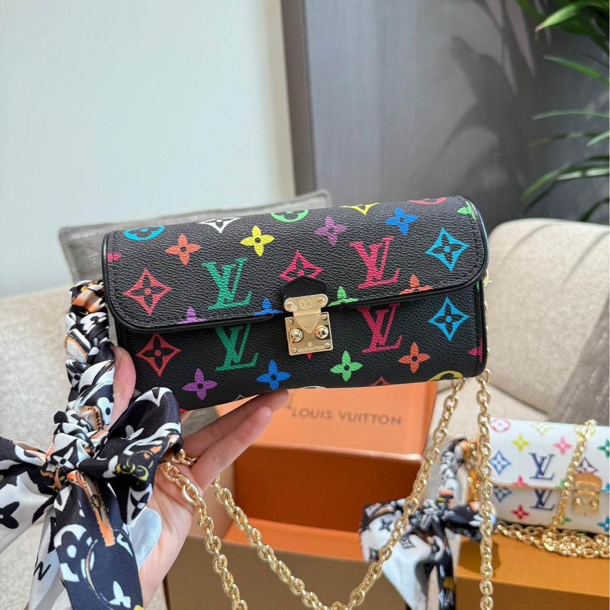 L fashion 3 color underarm bag 0725031908