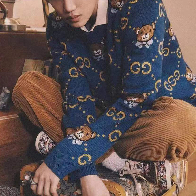 Fashion new unisex jacquard sweater PD1023090107