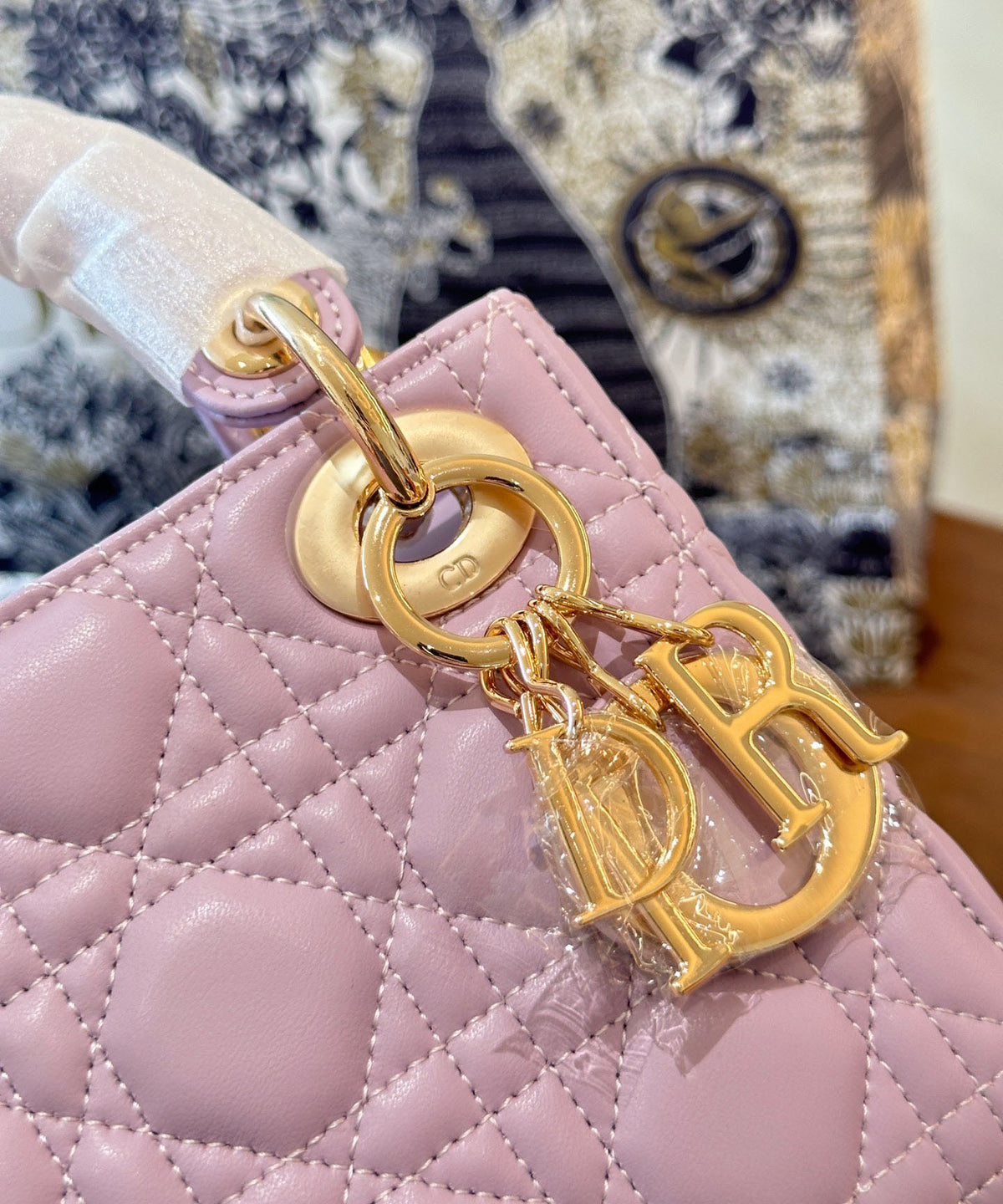 SiLer buckle romantic purple Lady Diana bag 1824061111