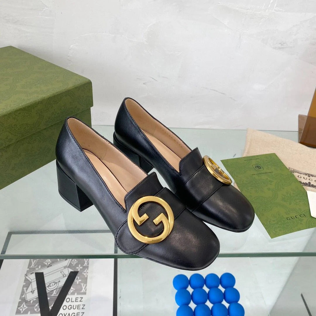 Light Luxury Fashion G Logo Women's Single ShoesPD05202411707