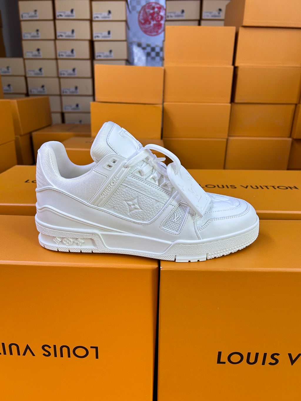 L couple limited series casual printed sports shoes 0725012403