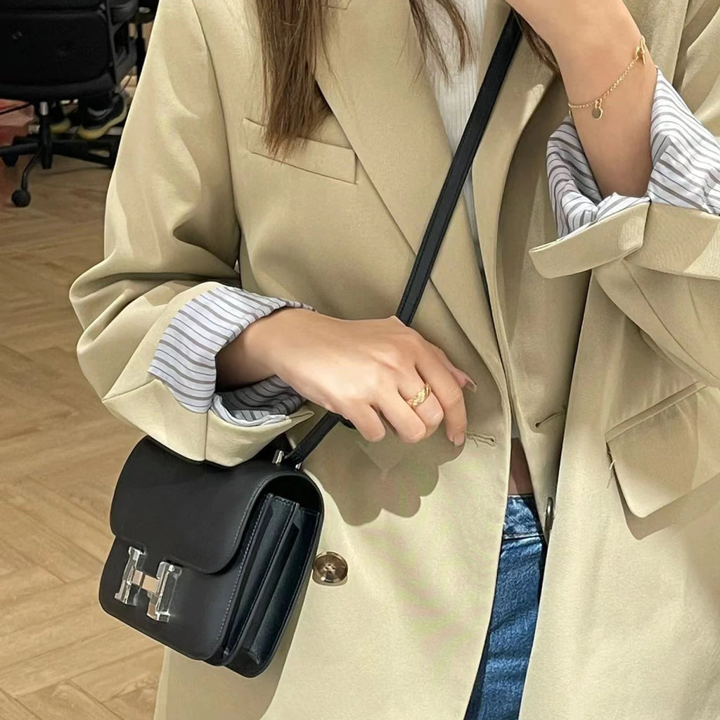 H Ladies Fashion SiLer Buckle Bag 0724021903