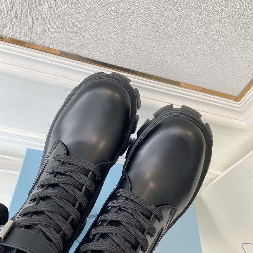 P Fashion Nylon Patchwork Pocket Boots 0724111204