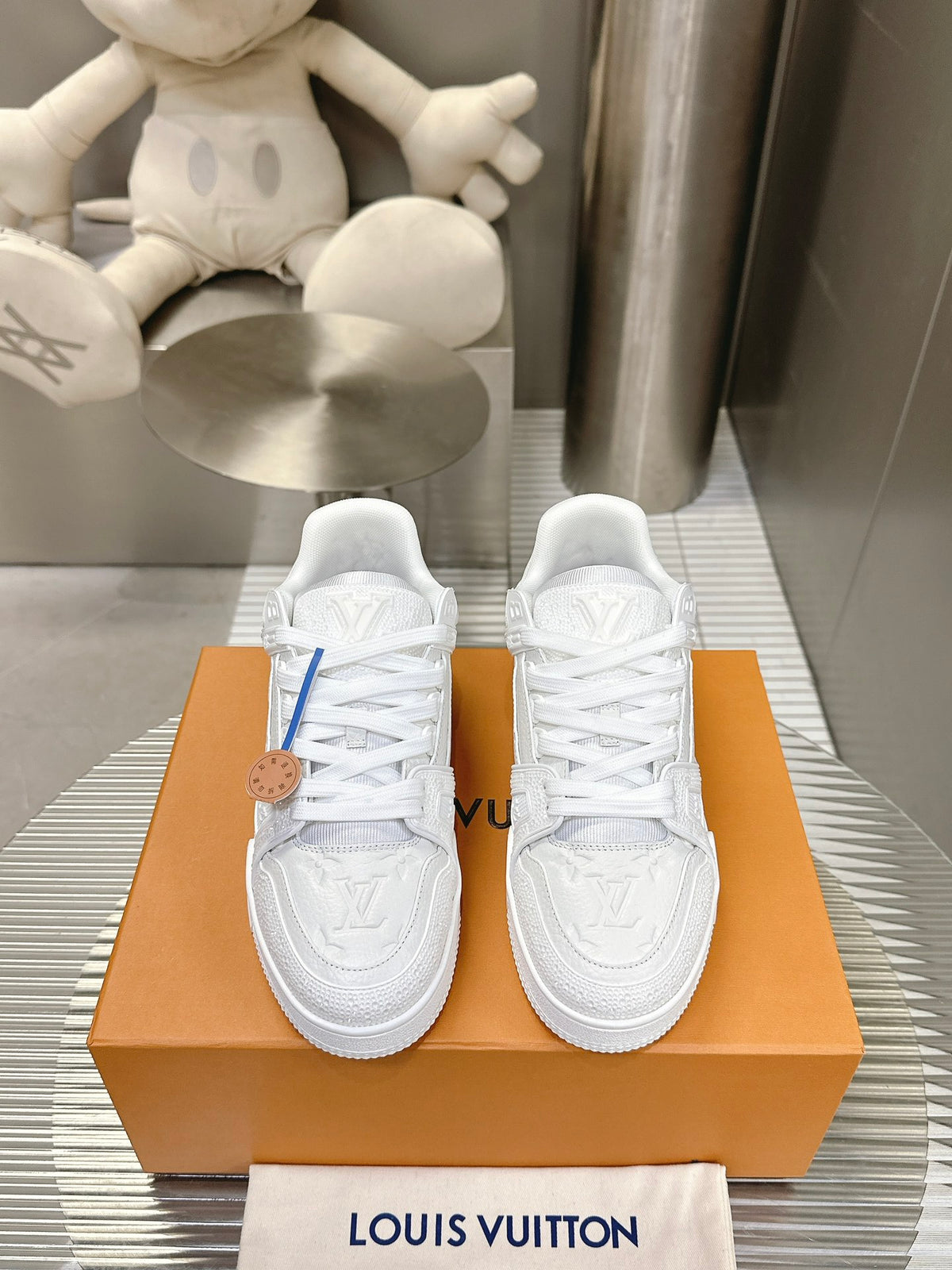 L trainer fashion diamond sneakers 0725032601