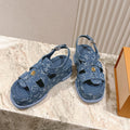 L fashion thick-soled sandals 0725042802