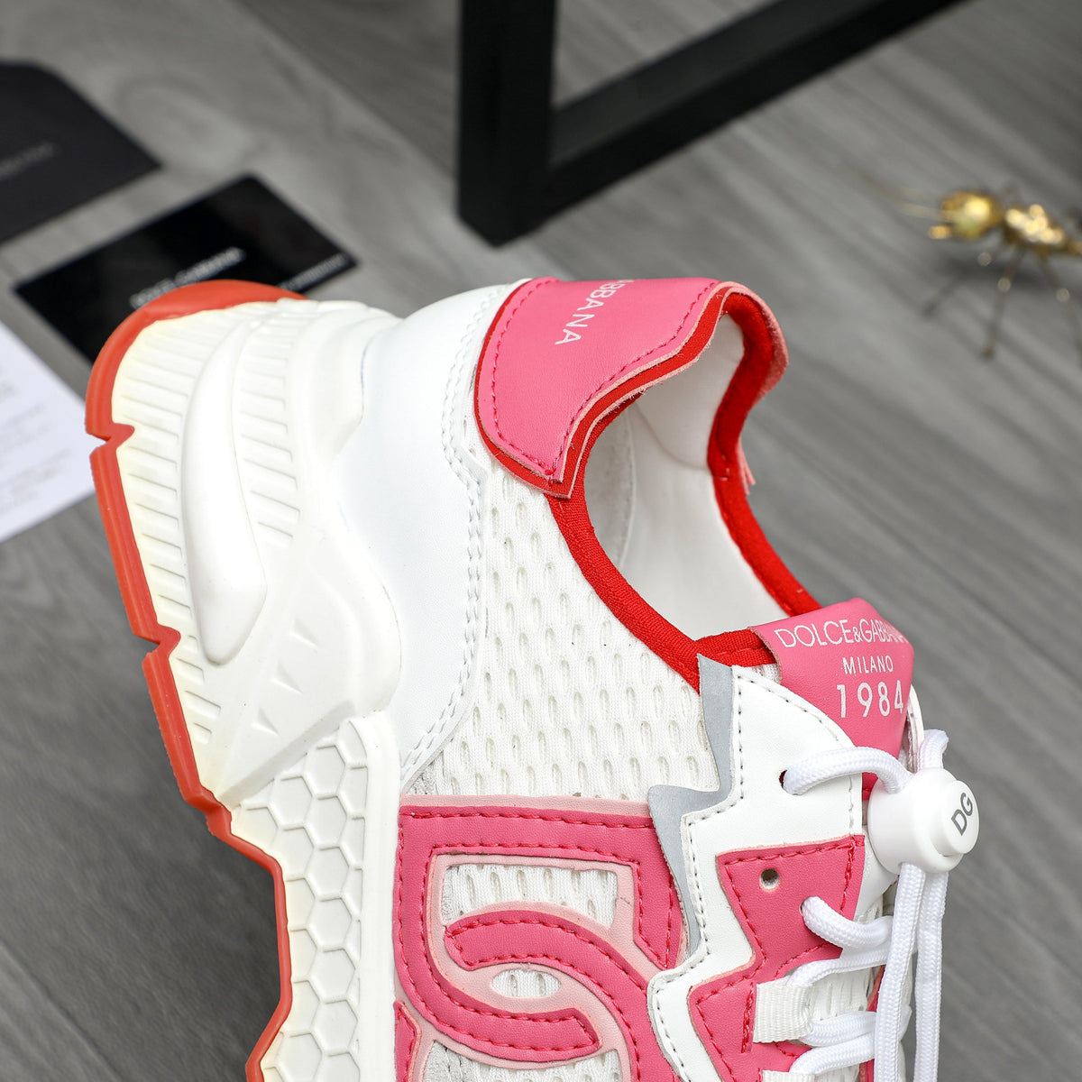 DG couple mesh rubber-soled sneakers 0724111902