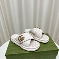 G Buckle Platform Beach Slippers 1824061306