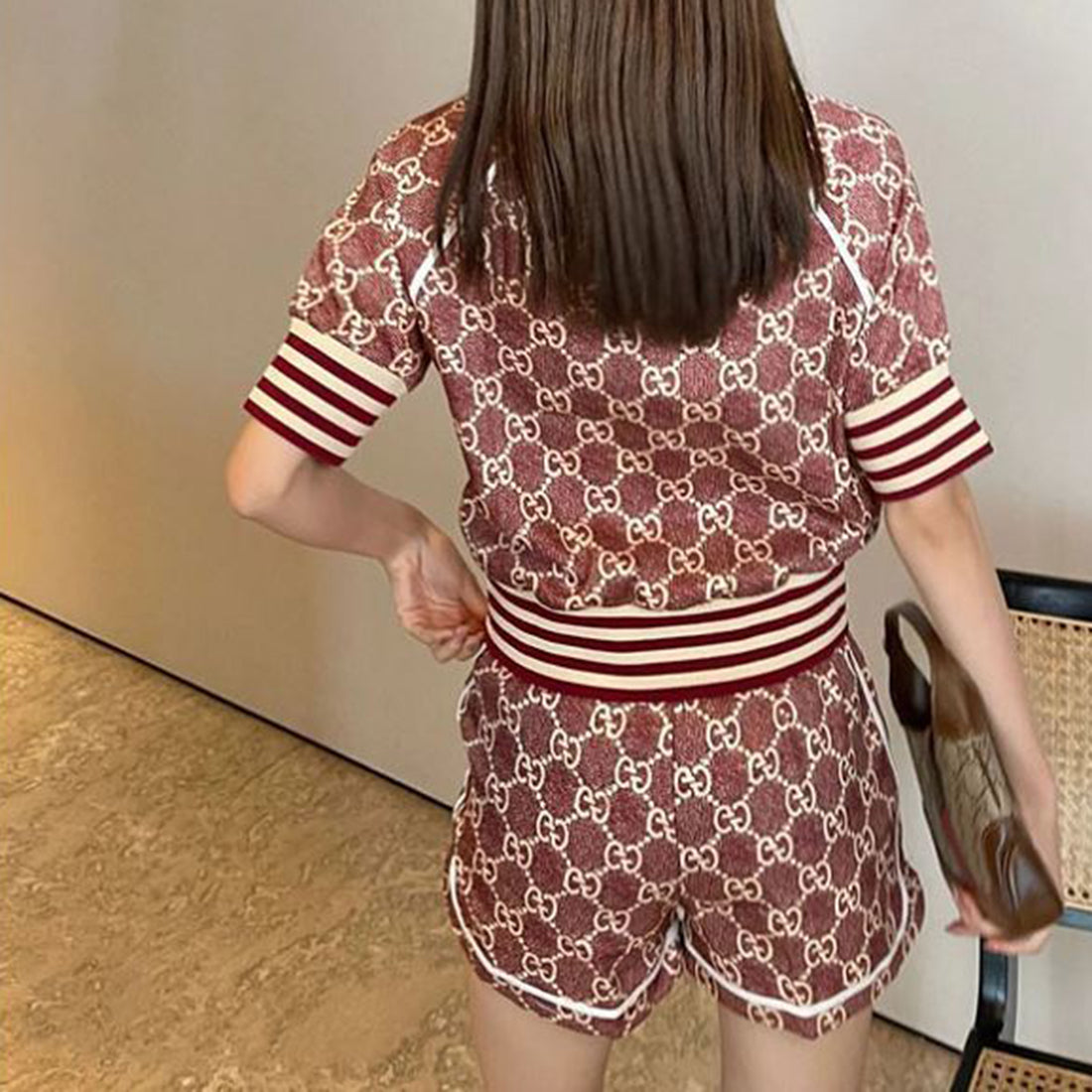 Fashion casual shorts set PD10062722