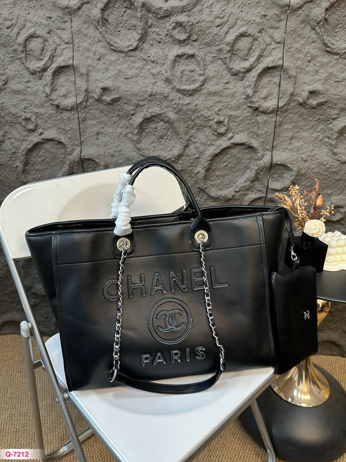 Fashion Leather Top Handle Tote Bag 0724082611