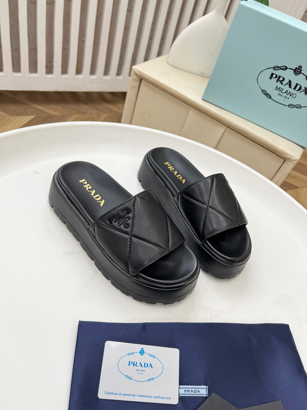 P new beach thick-soled slippers 0725061615