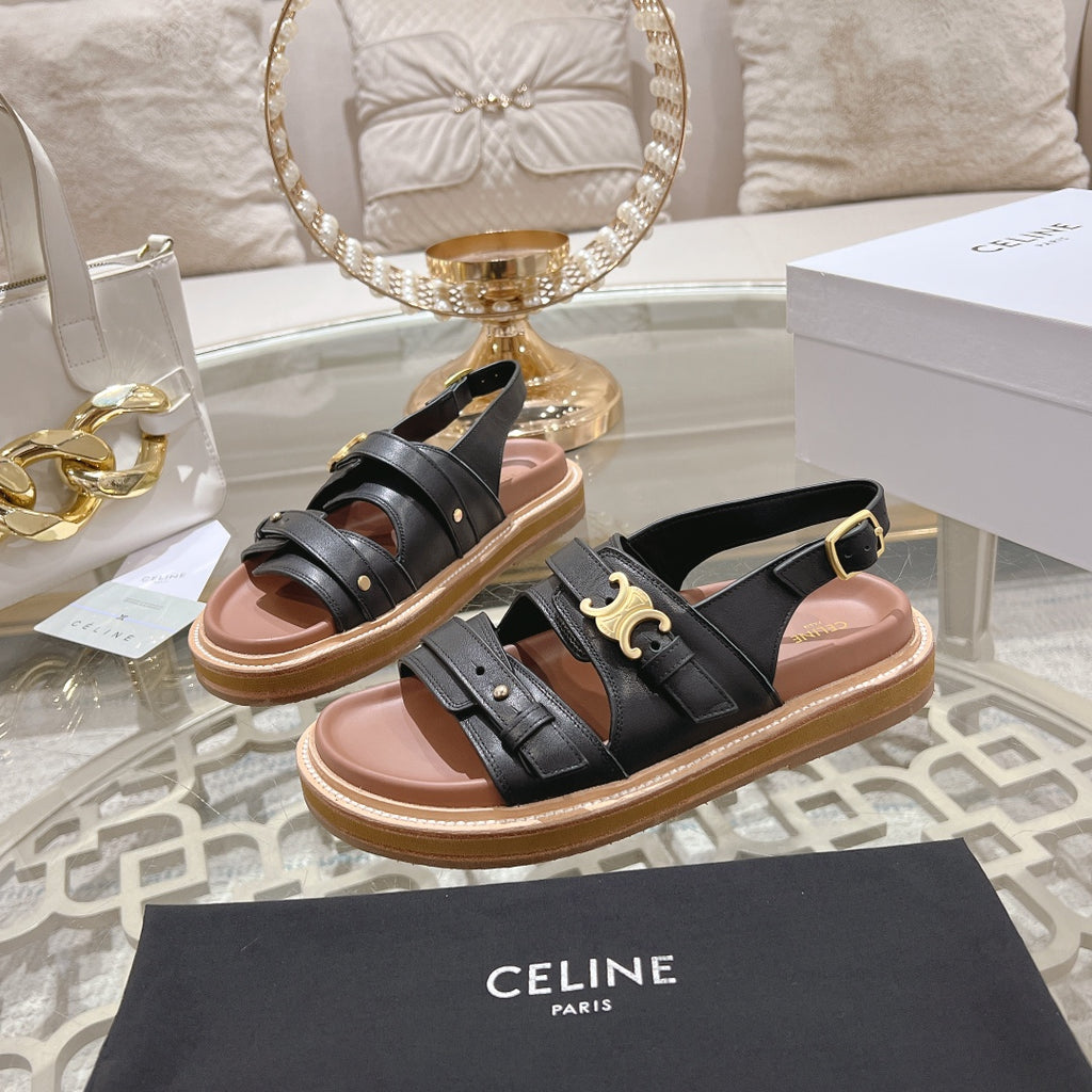 CLN Fashion Leather Roman Sandals 0725041402