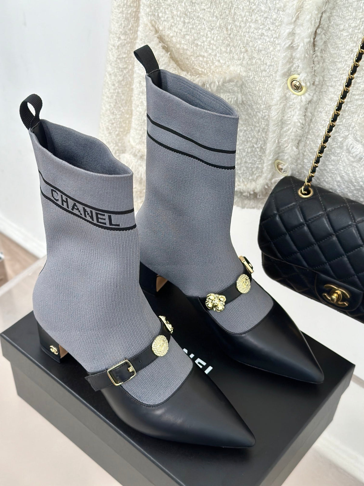 25ss new fashionable sock boots 0725090804