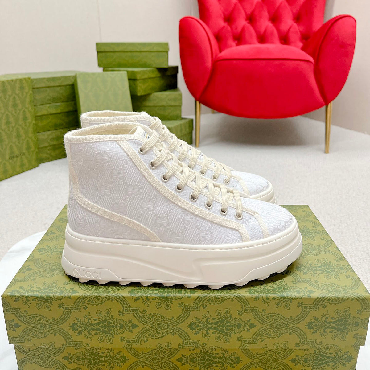 printed platform high tops XC0723041722