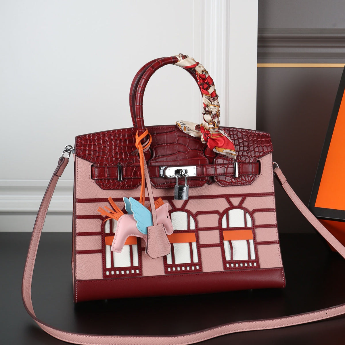 H Birkin platinum handbag 0726070601