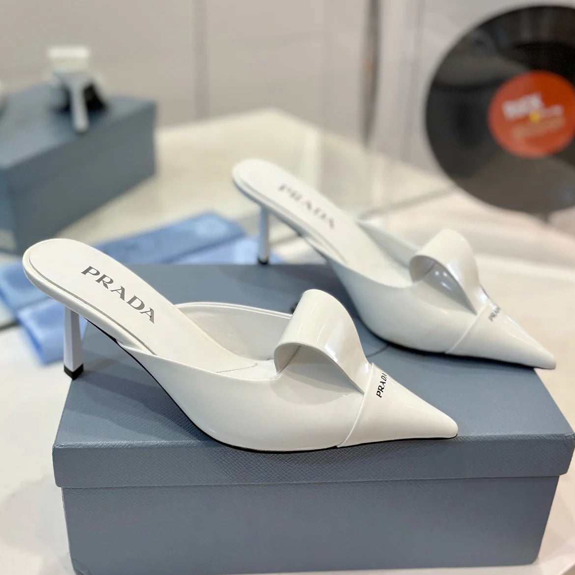 New stunning pointy toe 5.5cm sandal slippers 1025040216