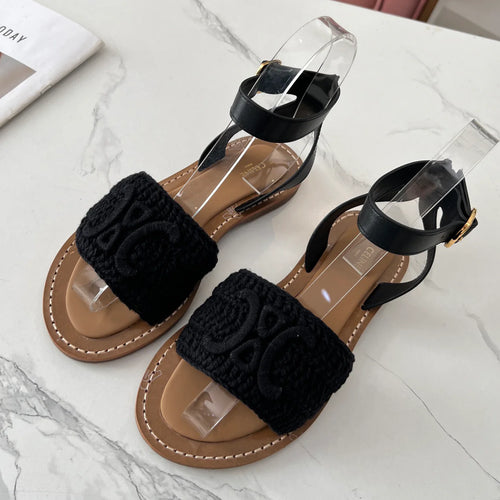 Classic Logo Woven Sandals 1025070208