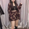 Fashion new cardigan shorts set PD10062918
