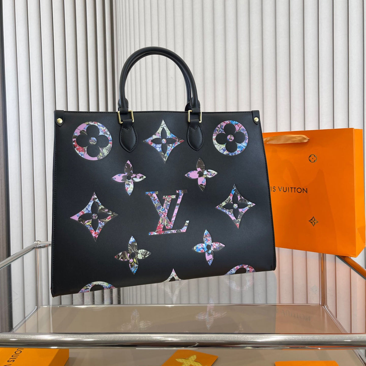 Black Color Printing High-value Fashion Bags WLFBG23021704