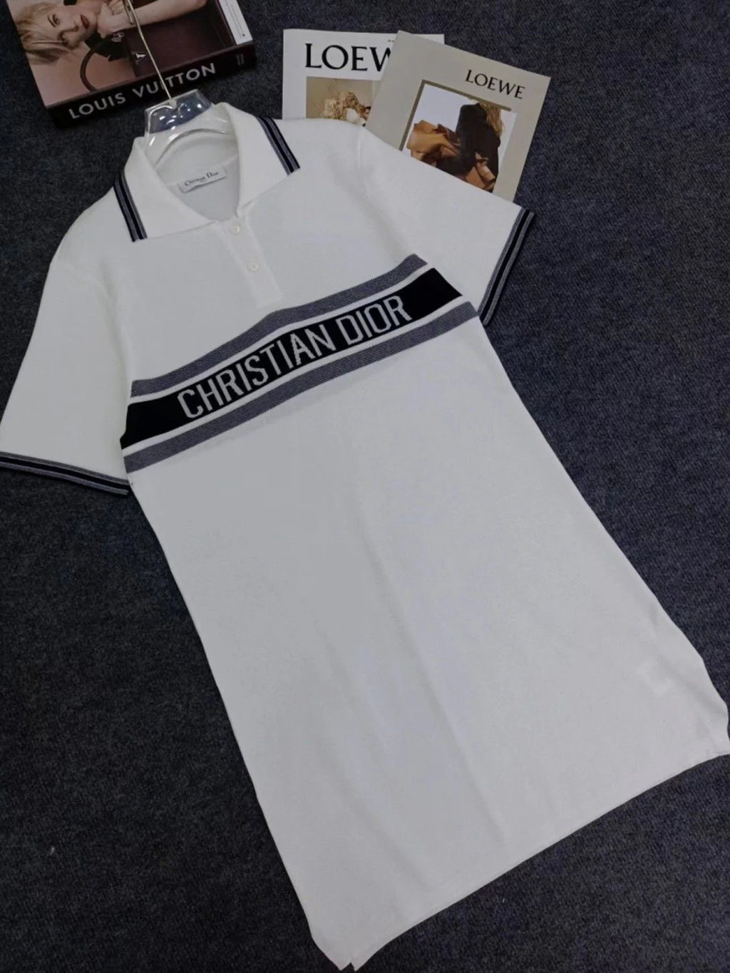 New Classic All-match Polo Dress 1024041705