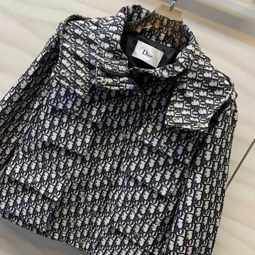 Fashionable casual vintage coat 1024101608