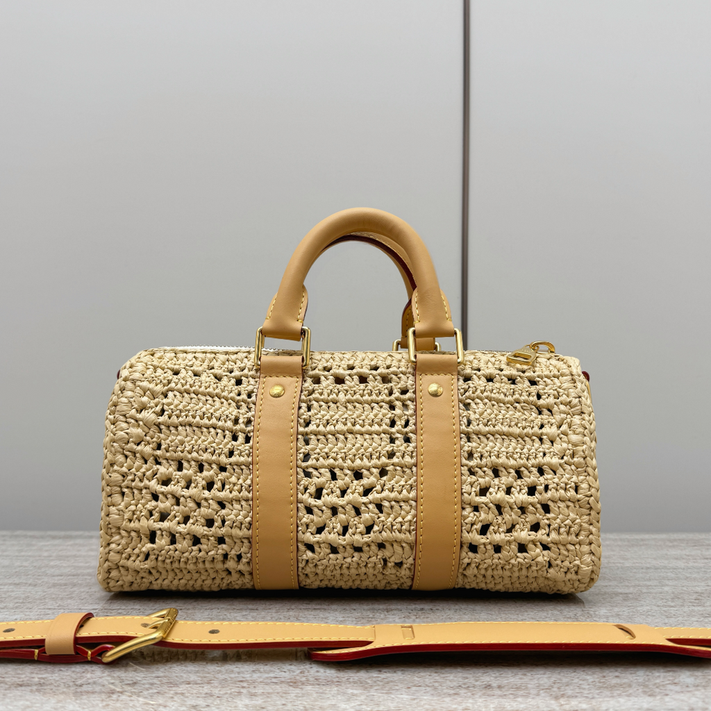 L25ss top fashion woven handbag 0725031318