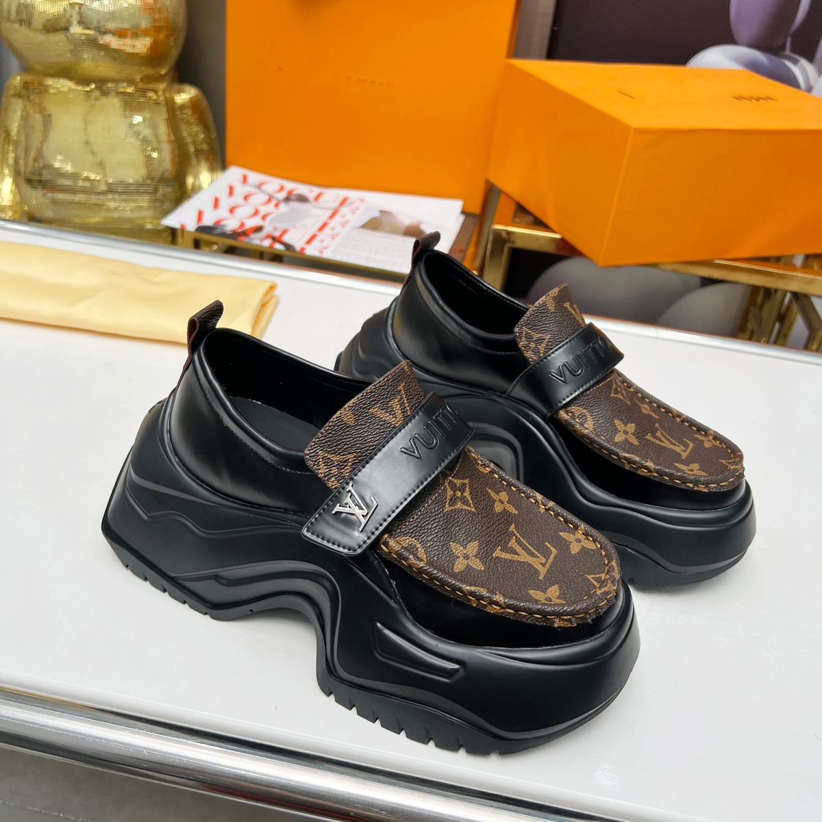 Padded sole printed casual shoes XC0723051805