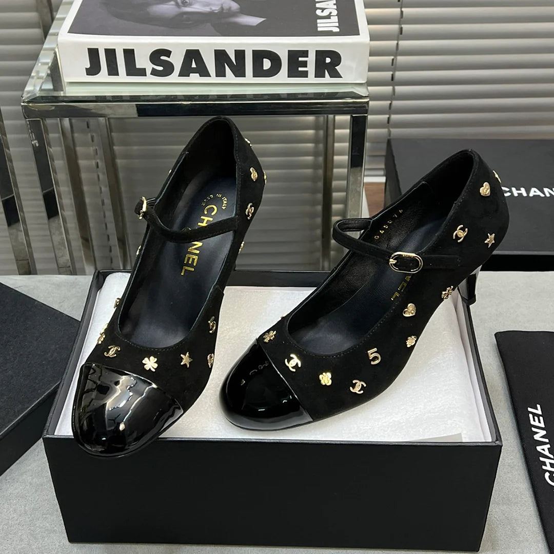 New fashionable and versatile suede high heels 1024031908