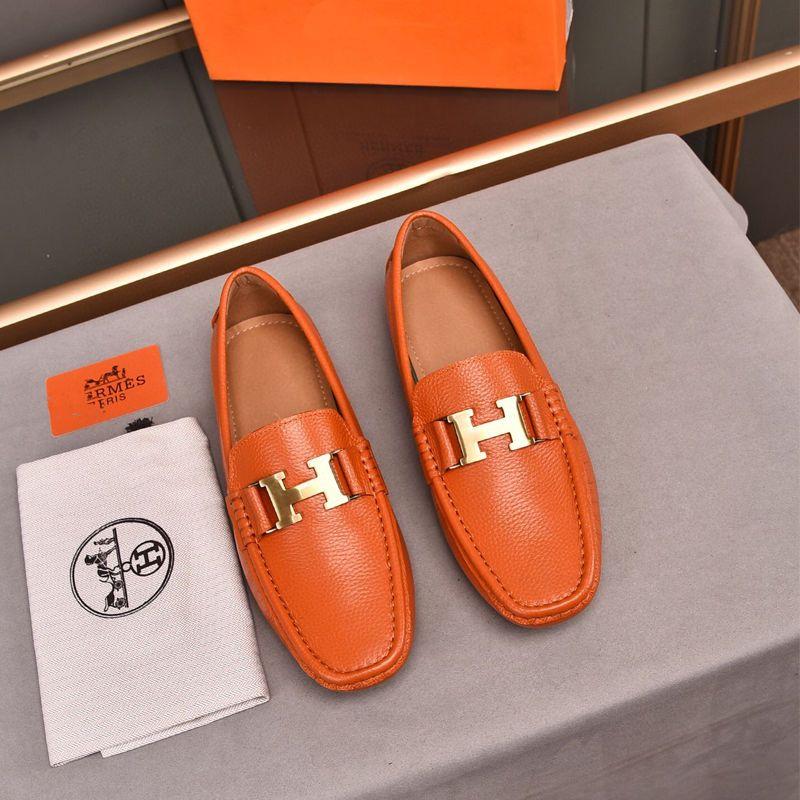 Genuine Leather Casual Comfortable Men's Slip-on ShoesPD05202412401