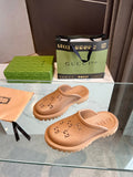 Gc's New Perforated Embroidered Sandals GC97710318
