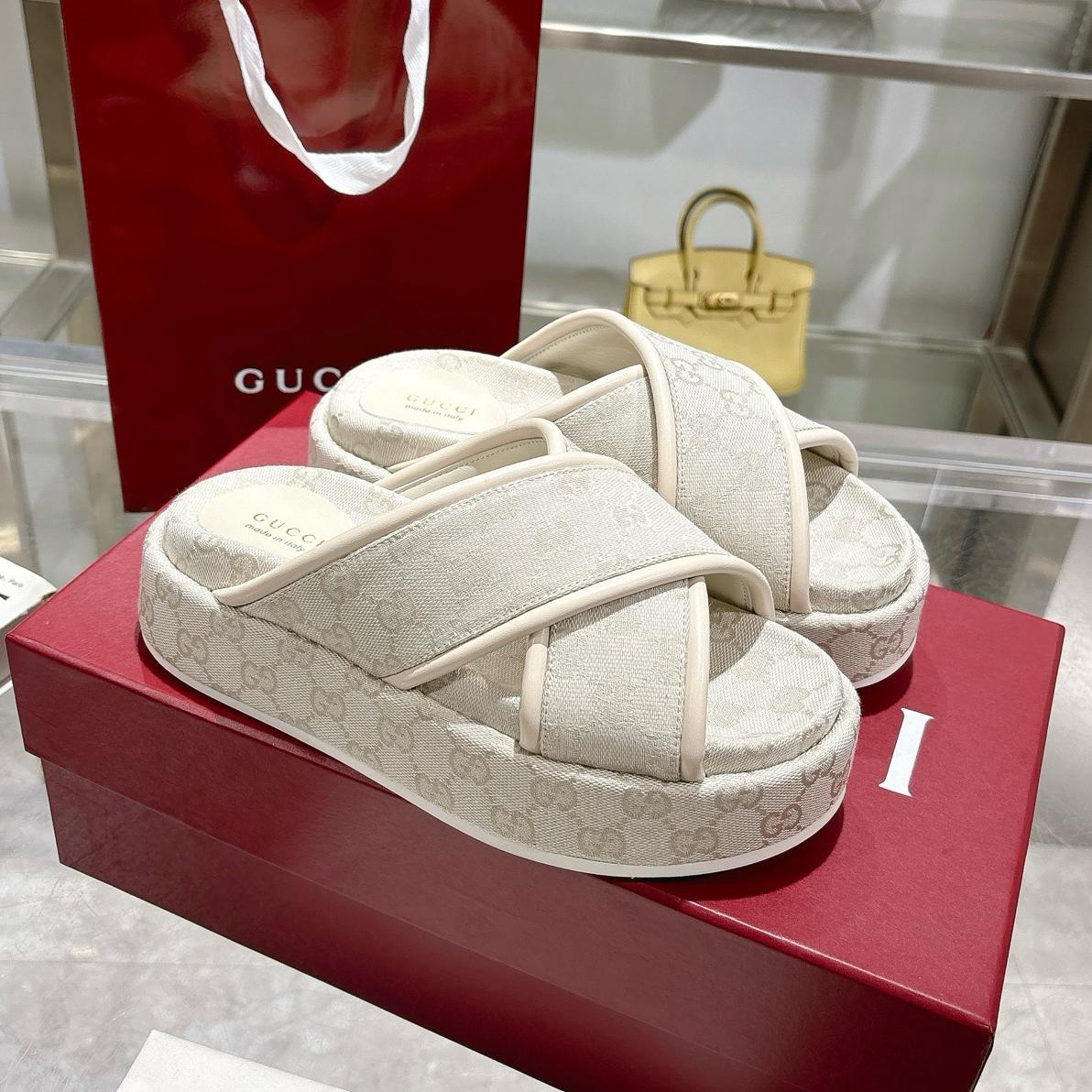 cross-upper thick-soled flip-flops 0725052901