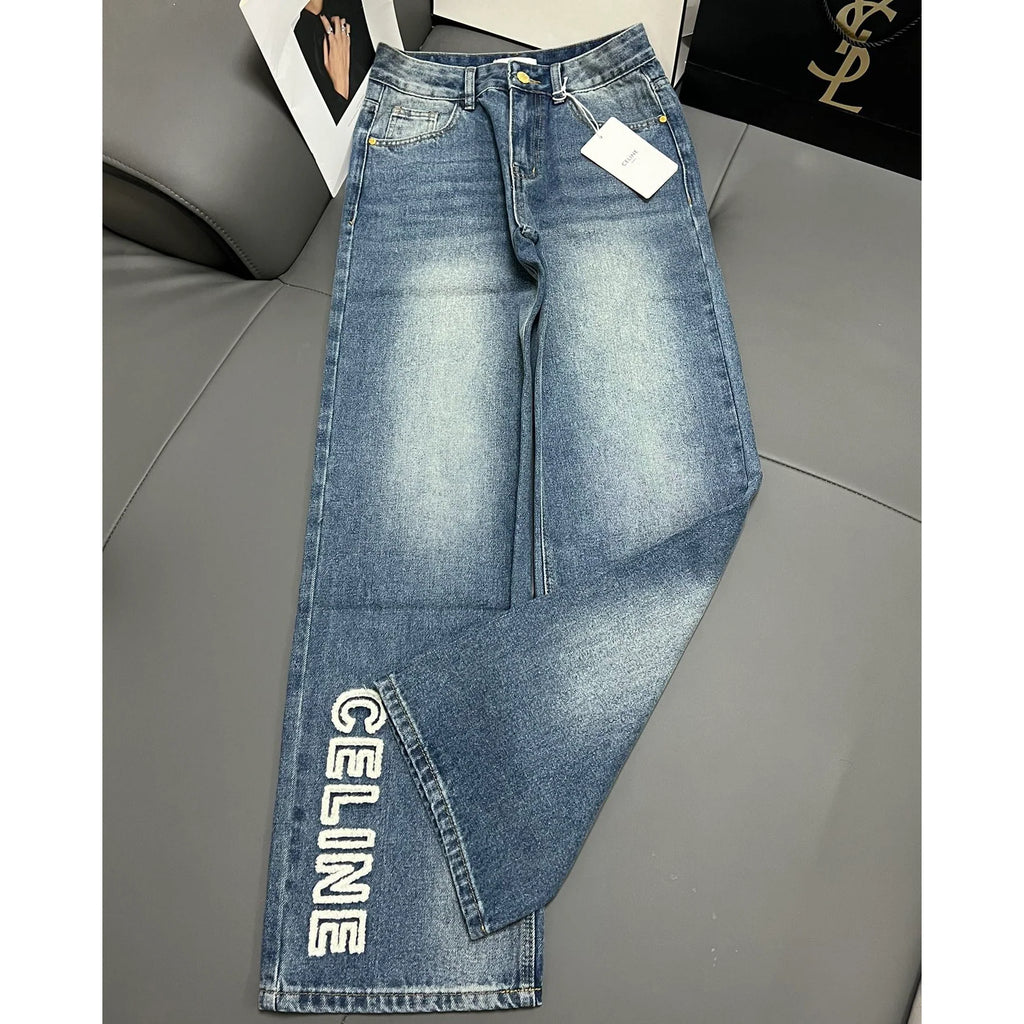 New fashionable and versatile women's casual jeans 1025021310