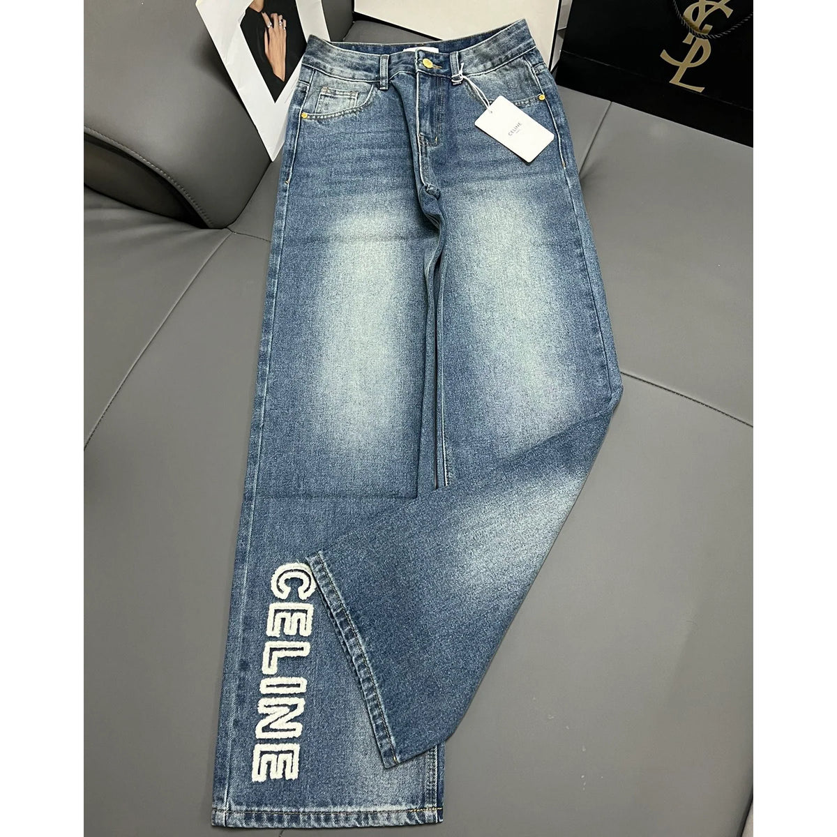 New fashionable and versatile women's casual jeans 1025021310