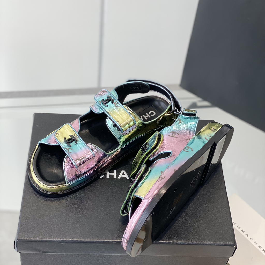New Gradient Color Summer Sandals XC07053105
